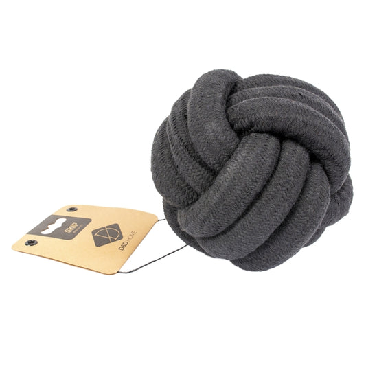 D&D Knotenbal Skip - zwart - 15cm