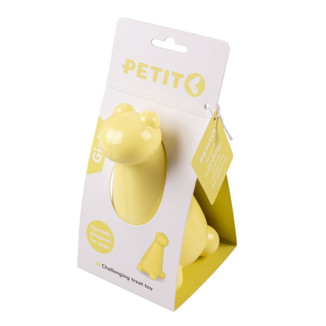 EBI Petit - Puppy Snack Toy - Gigi - Geel