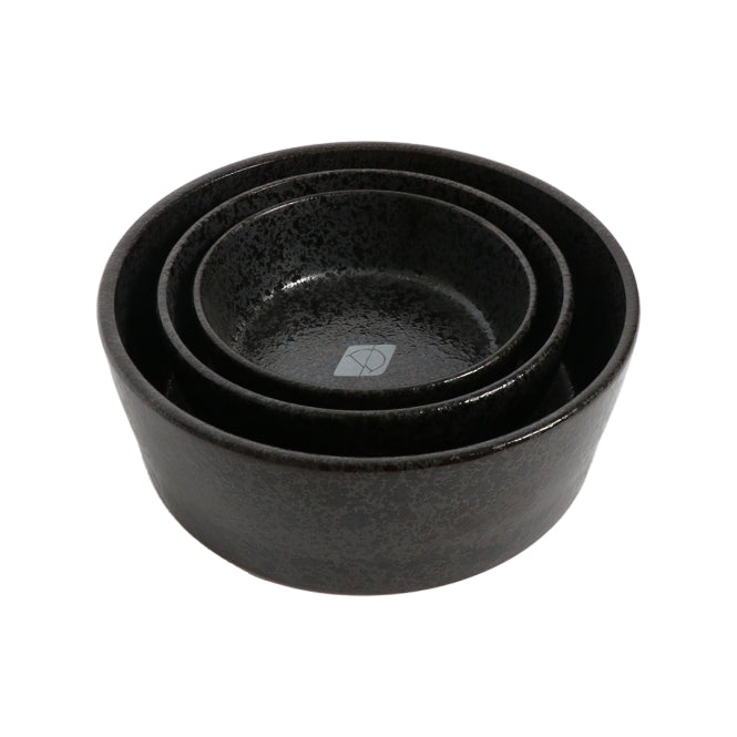 D&D - Trendy Bowl Jasper met zwarte stippen - 20 cm