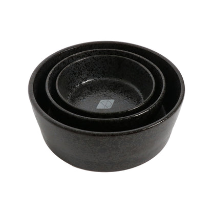 D&D Trendy schaal Jasper zwarte stippen - 13 cm