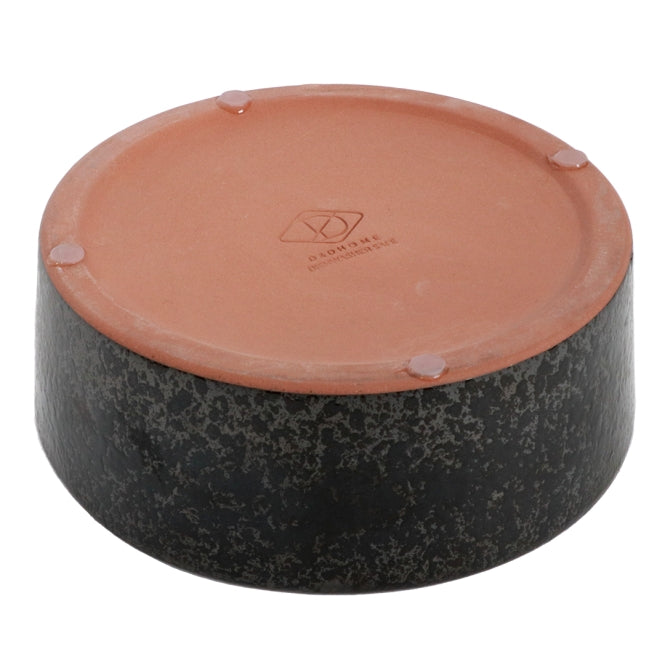 D&D Trendy schaal Jasper zwarte stippen - 13 cm