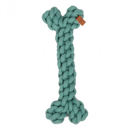 D&D Katoenbot Dente - blauw - 30 x 10 x 5cm