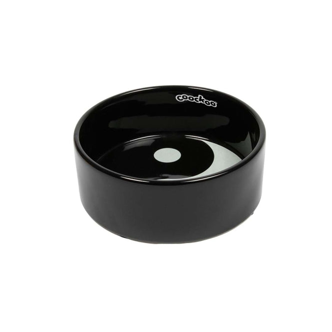 Coockoo keramische voerbak - Yinyang - 1150 ml - 17,5 x 17,5 x 7cm