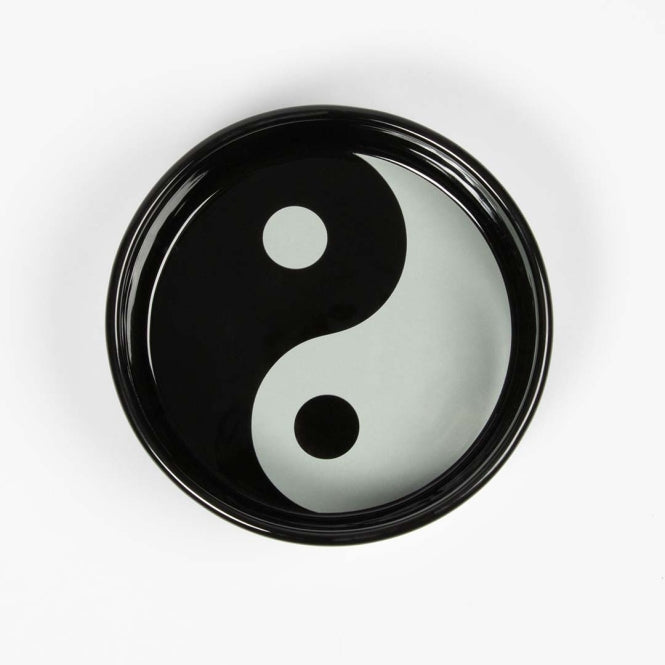 Coockoo keramische voerbak - Yinyang - 1150 ml - 17,5 x 17,5 x 7cm