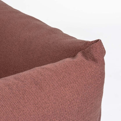 D&D Hondenbed Eden - maroon - 90x70x22cm