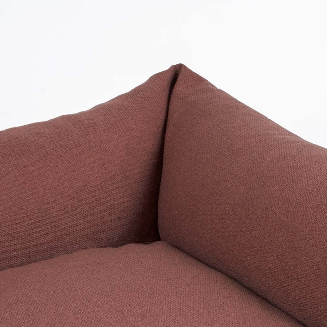 D&D Hondenbed Eden - maroon - 110x95x25cm