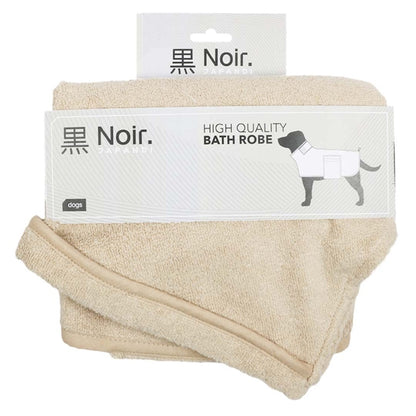 EBI Noir Japandi Bademantel - beige - S - 62x34cm