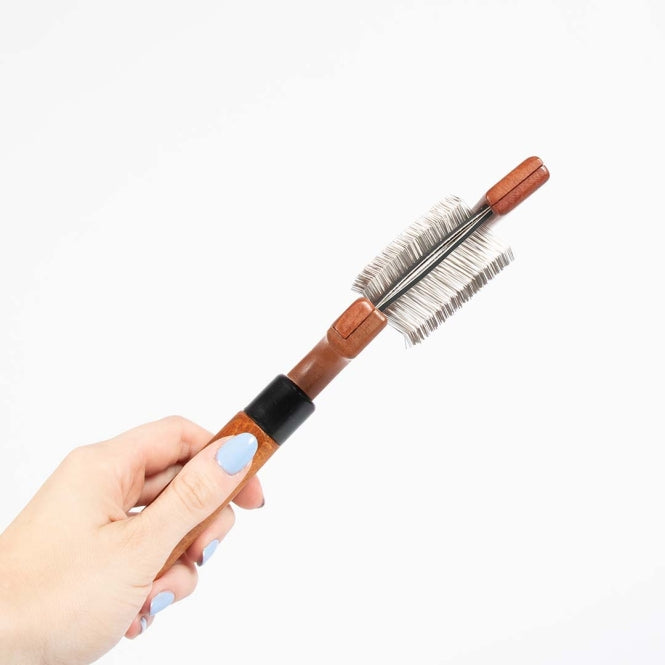 EBI Noir Japandi flexibele duo slicker borstel