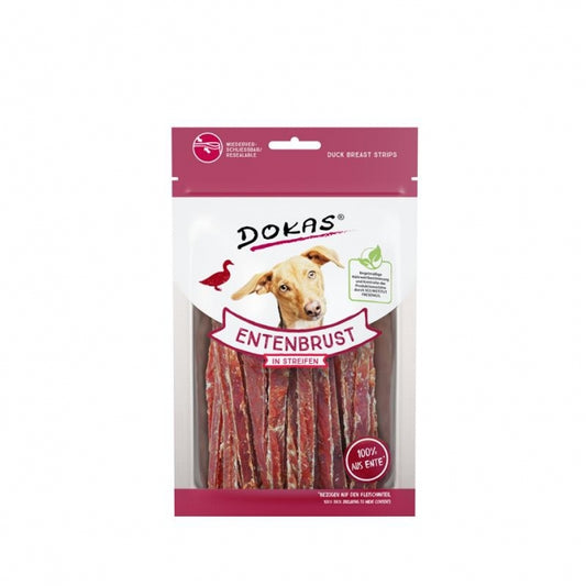 Dokas Dog Snack Eendborst in Strips - 70 g