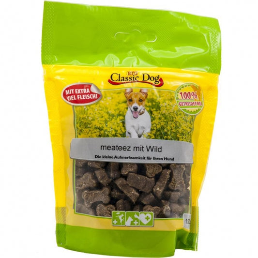 Classic Dog Snack meateez met Wild - 150 g