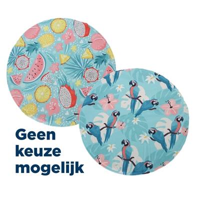 Merkloos Koelmat Rond Assorti