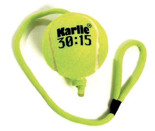 Karlie Tennisbal met Touw - 8 cm