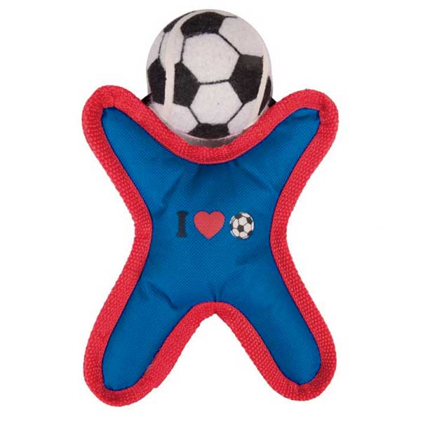Karlie Flamingo Voetbalfiguur van Nylon - Blauw