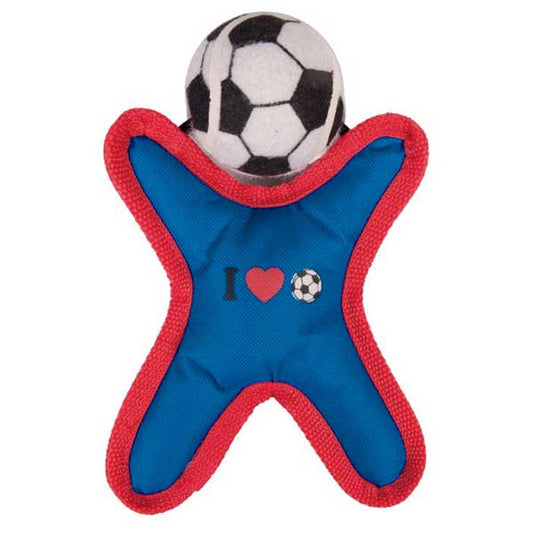 Karlie Flamingo Voetbalfiguur van Nylon - Blauw
