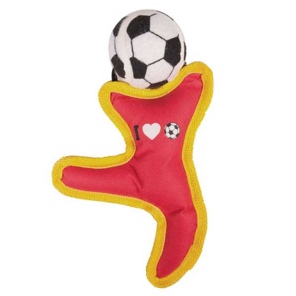 Karlie Flamingo Voetbalfiguur van Nylon - Rood
