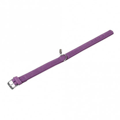 Karlie Halsband Buffalo Kalfsleer - Lila - 45 cm / 22 mm