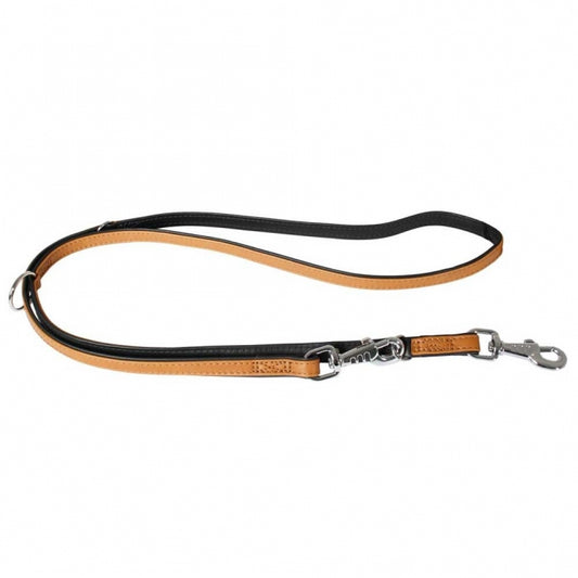 Karlie Looplijn Elegance Kalfsleer - Cognac/Zwart