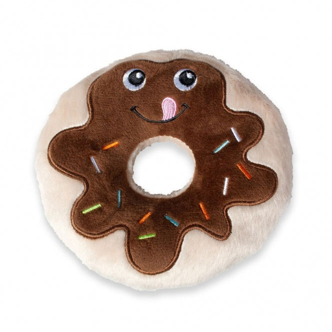 Karlie Flamingo Hondenspeelgoed Pluche Choco Donut