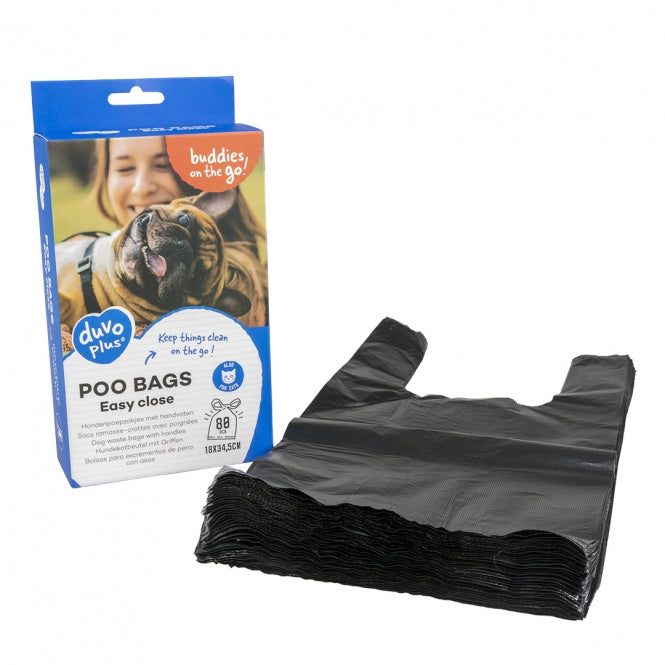 Duvoplus Hondenpoepzakjes classic easy close 80 stuks