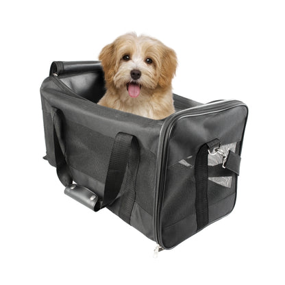 Duvoplus Reistas Nylon - Zwart - M - 50x27x29 cm - max. 7 kg
