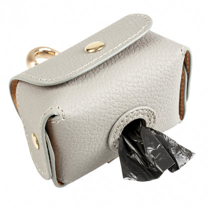 Duvoplus hondenpoepzakjes dispenser kunstleer - bruin