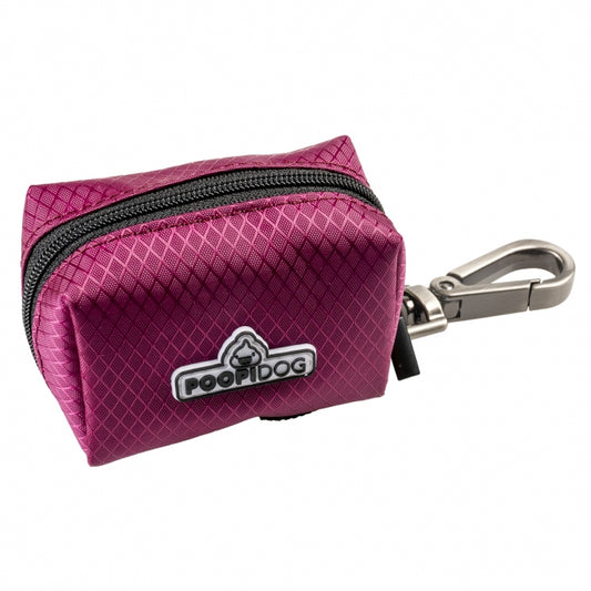 Poopidog - Hondenpoepzakjes houder - Nylon - Paars