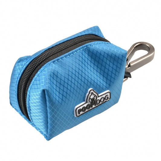 Poopidog - Hondenpoepzakjes Houder - Nylon - Blauw