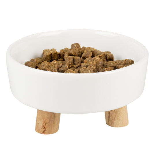 Duvoplus Keramiekbak Stone UP Timber - wit - 200ml - 11,5x11,5x6cm