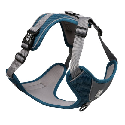 Duvoplus EXPLOR Ultimate Fit No-Pull Tuigje - petrol blue - L - 48-58cm / 58-81cm