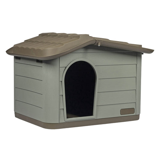 Duvoplus Dierenhuis Pepita Eco - groen - 76 x 59 x 55cm
