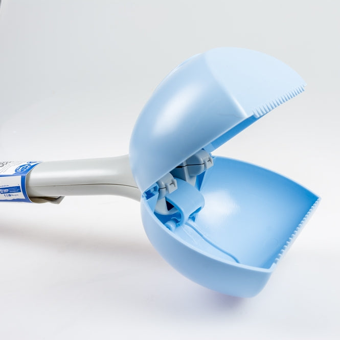 Duvoplus - Opvouwbare Poepschep - Grijs/Blauw