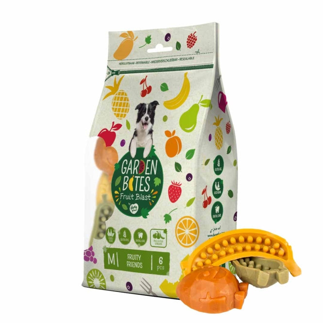 Garden Bites Fruity Friends - S - 7cm / 18 stuks