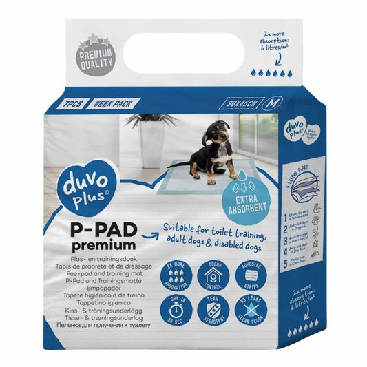 Duvoplus Puppy-onderleggers Premium - 7 stuks - 30x45cm
