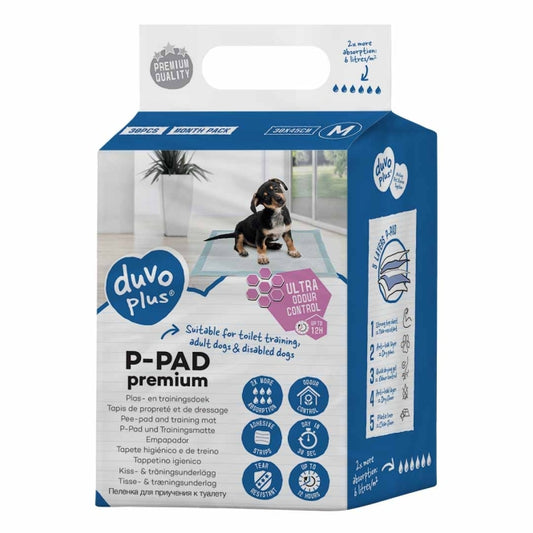 Duvoplus Puppy-onderleggers Premium Geurcontrole - 30 stuks - 30x45cm