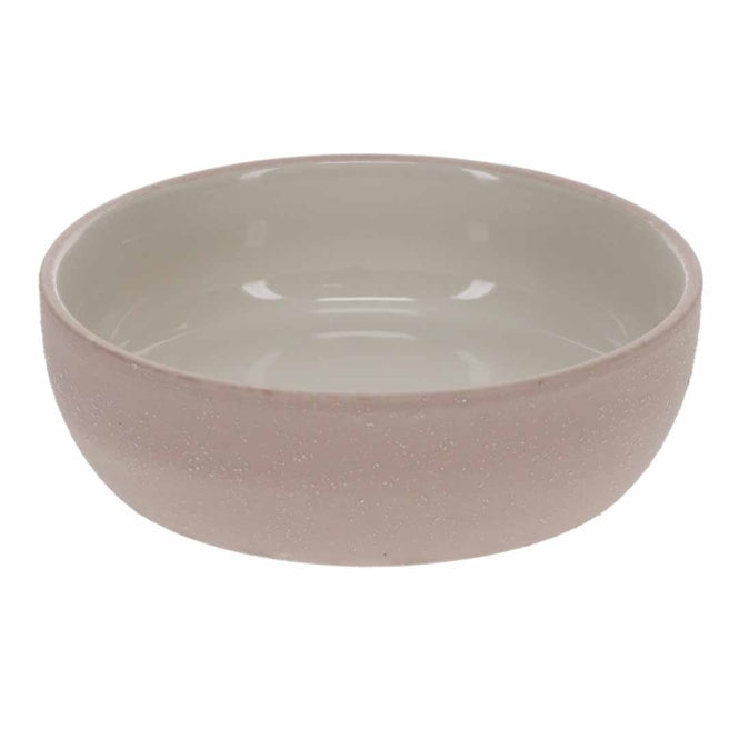 Duvoplus Keramiekbak Stone Sandy Coral Roze - 950ml - 17x17x6cm