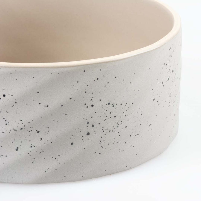 Duvoplus Keramiekbak Stone Wavy Dune - 2100ml - 21,5x21,5x8cm
