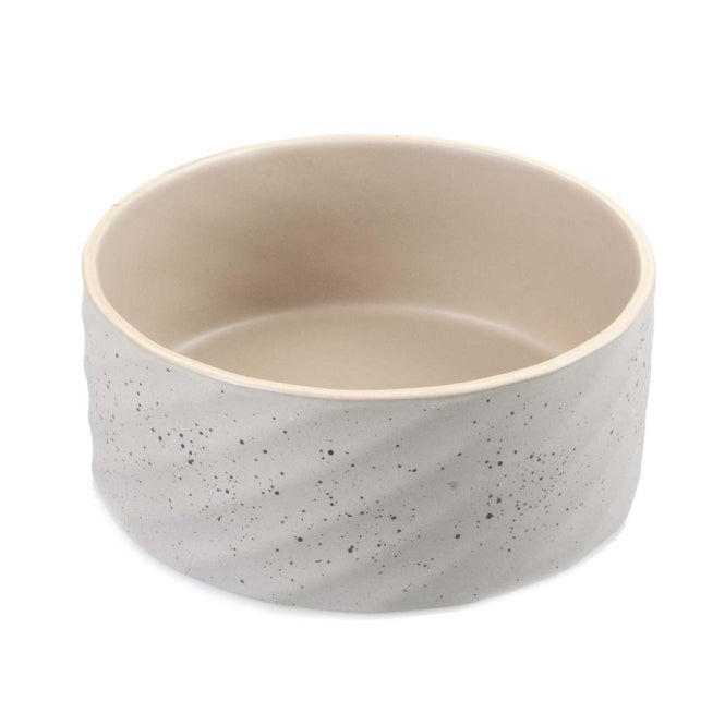 Duvoplus Keramiekbak Stone Wavy Dune - 2100ml - 21,5x21,5x8cm