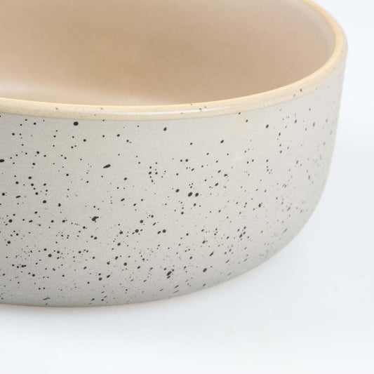 Duvoplus Keramiekbak Stone Smooth Dune - 470ml - 14x14x5cm