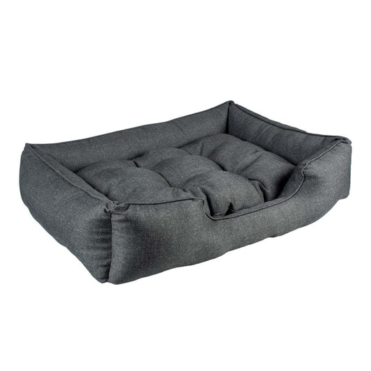 Duvoplus Hondenbed Duratex - donkergrijs - 100x70x20cm