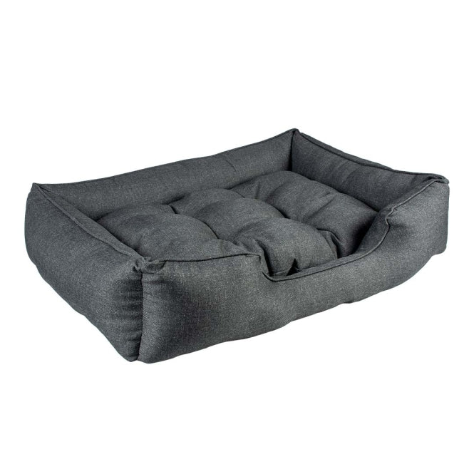 Duvoplus Hondenbed Duratex - donkergrijs - 80x60x16cm