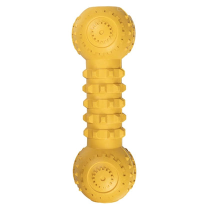 Duvoplus Kauwspeelgoed Griplay Dumbbell - Geel