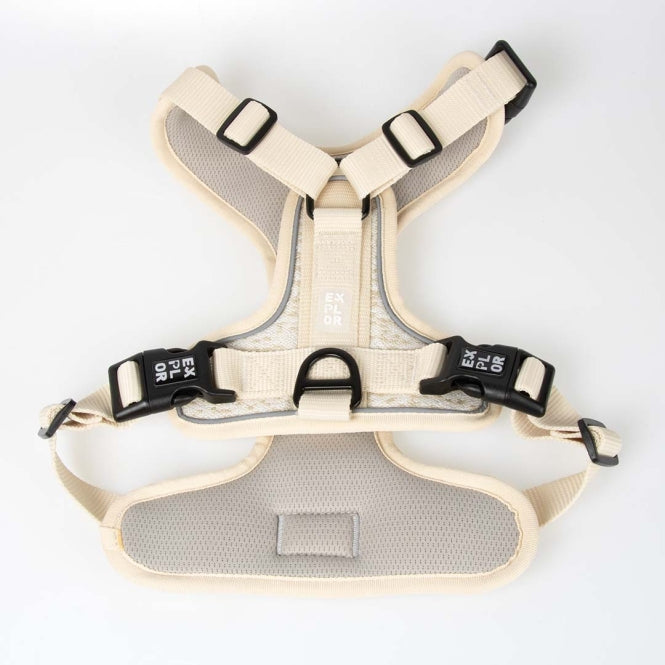 Duvoplus EXPLOR Ultimate Fit No-Pull-Tuigje - antiek wit - M - 40-49cm - 49-65cm