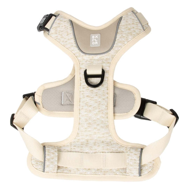 Duvoplus EXPLOR Ultimate Fit No-Pull-Tuigje - antiek wit - S - 35-45cm - 40-52cm