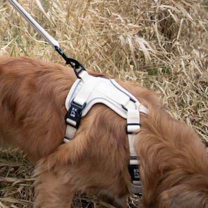 Duvoplus EXPLOR Ultimate Fit No-Pull-Tuigje - antiek wit - S - 35-45cm - 40-52cm