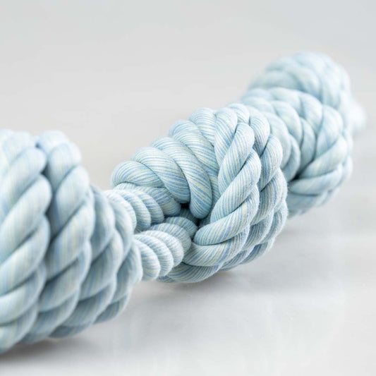 Duvoplus Flossy Dubbeltouw 4 Knopen - blauw
