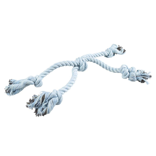 Duvoplus Flossy Kruistouw 4 Knopen - blauw