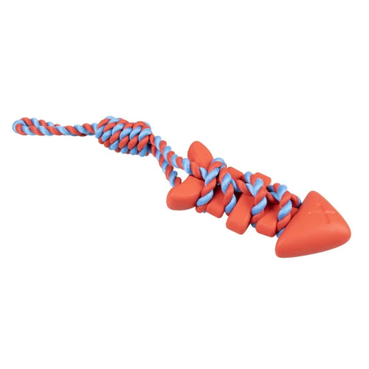Duvoplus Rubrob Trektouw met Vis - rood