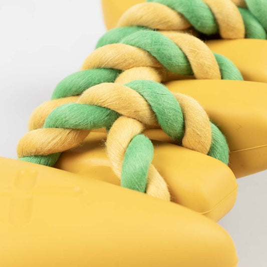 Duvoplus Rubrob Trektouw met Vis - geel