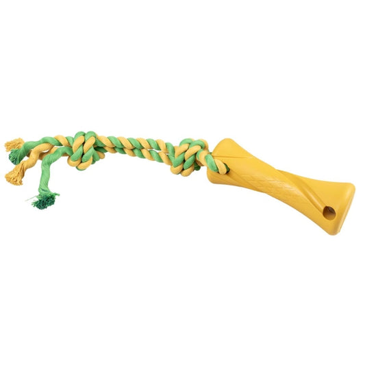 Duvoplus Rubrob Trektouw met Halter - geel