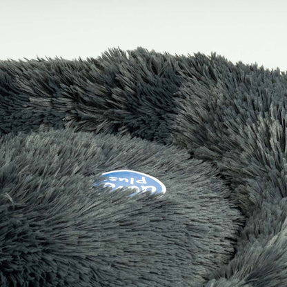 Duvoplus Donut bed Snug - donkergrijs - XL - 100x100x18cm